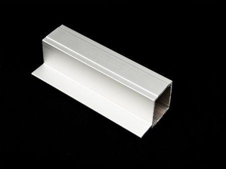 profil aluminiowy kwadratowy z jednym piórem 24x24mm